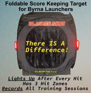 Foldable Practice Target For Byrna Launcher