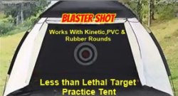 Blaster Shot Full Size Less Lethal Target Practice Tent